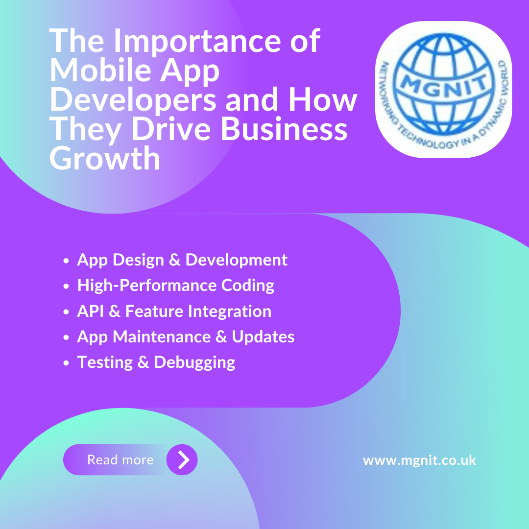 Read more about the article The Importance of Mobile App Developers and How They Drive Business Growth
