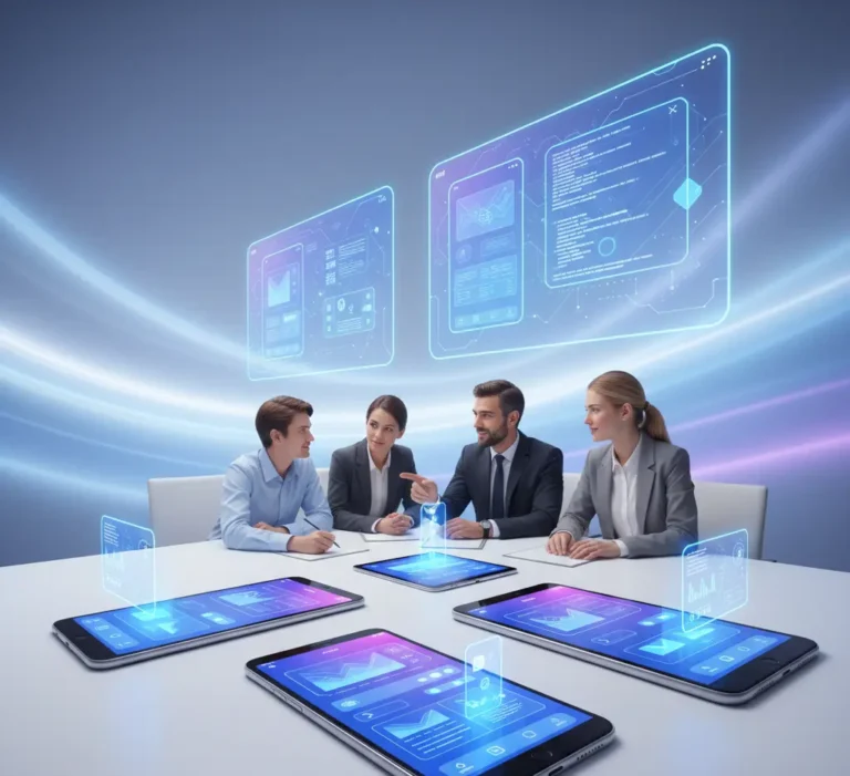 Web development company in UK providing professional mobile app design and UI/UX services at MGNIT