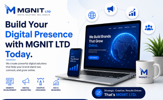 Read more about the article Your Online Presence Is a Story Waiting to Be Told — Let’s Write It Together with MGNIT LTD