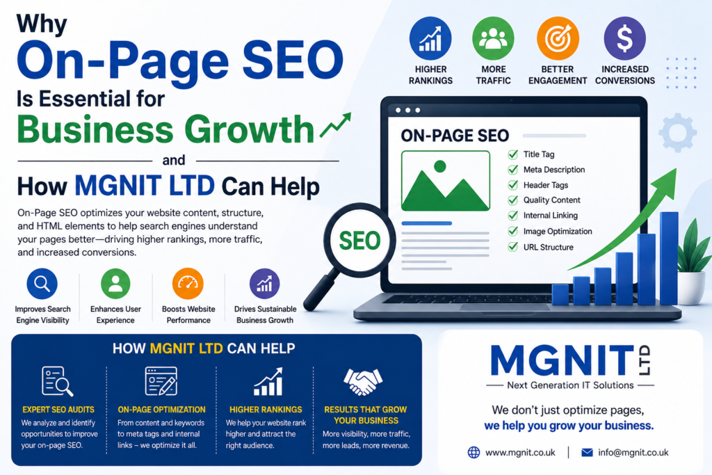 Improve Rankings with Professional On-Page SEO MGNIT LTD